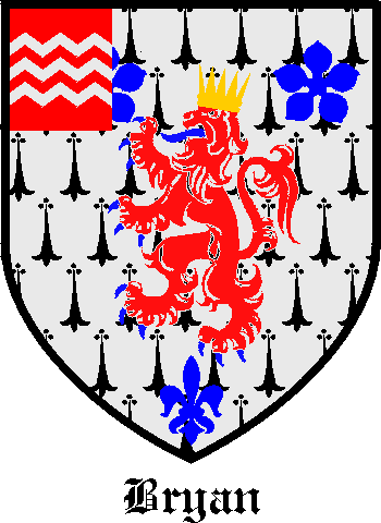 BRYAN family crest BRYAN family crest