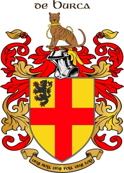 BURK family crest BURK family crest