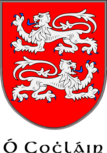 COUGHLAN family crest COUGHLAN family crest
