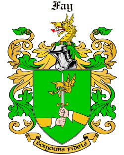 FAY family crest