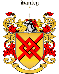 HANLEY family crest HANLEY family crest
