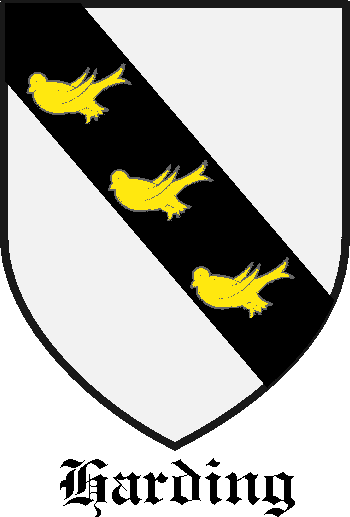 HARDING family crest