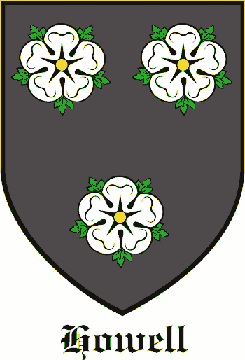 Howells family crest