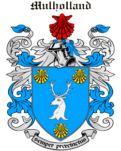 Mulholland family crest