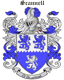 Scannell family crest