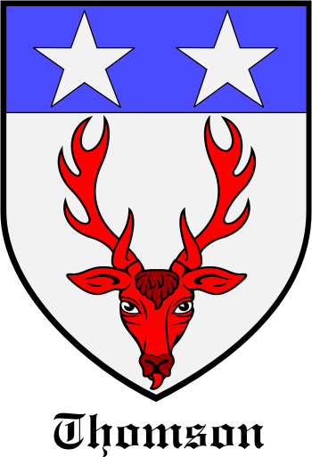 Thomson family crest Thomson family crest