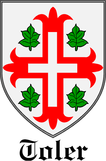 TOLER family crest TOLER family crest
