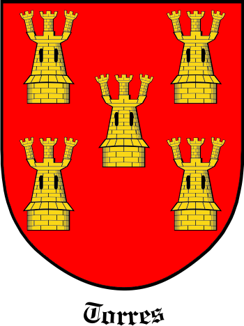TORRES family crest TORRES family crest