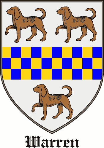 Warin family crest