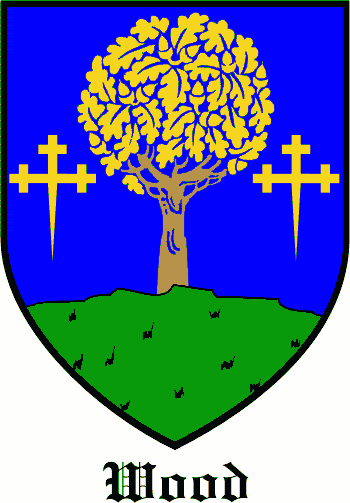 Wode family crest